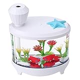 Braceus Mini Fish Tank Mist Humidifier Night Light