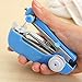 Xixou Mini Handheld Sewing Machine,Portable Cordless Hand Held Sewing Machine Stitch Home Mini Clothes & Travel Use