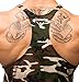 Iwearit Camoflage Mens Y Back Stringer Tank Top (Lg-Camo)