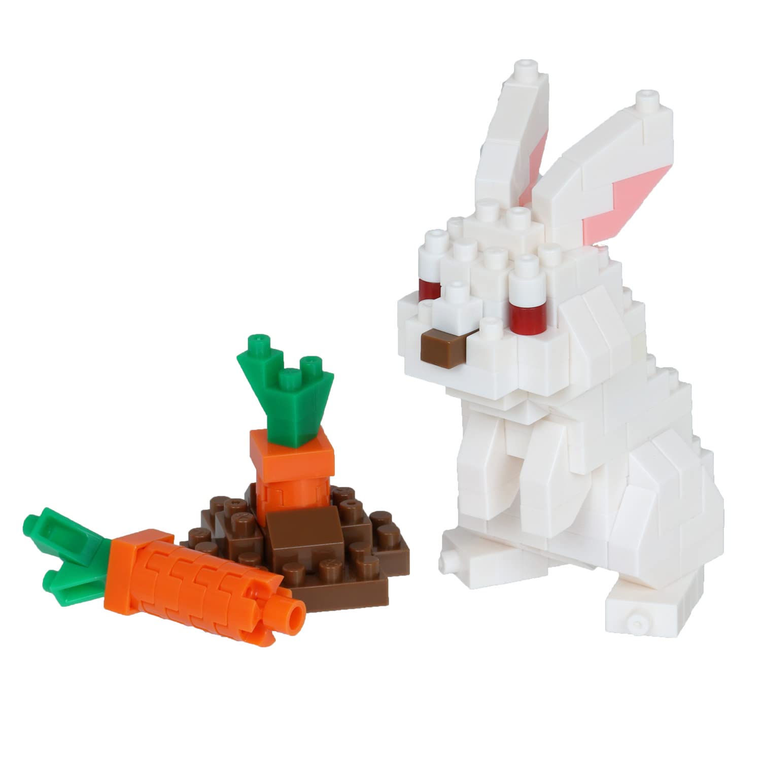 Nanoblock - Animal - Rabbit, Nanoblock Collection Series (Box of 12)