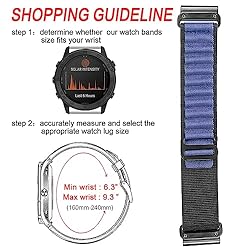 Compatible With Garmin, Rugged Woven Nylon Sport