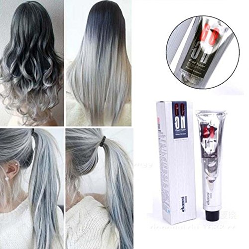 Buy Shoppy Shop One Time Smoky Gray Punk Style Light Grey Silver