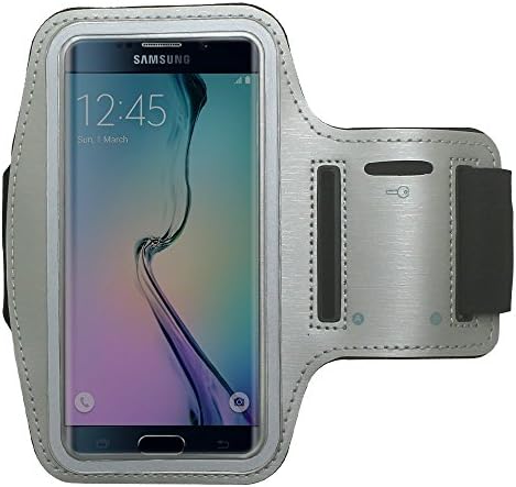 Cbus Wireless Adjustable Running Jogging Sports GYM Armband Cover Case Holder for BLU Life Mark - Grey