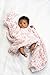 aden + anais Swaddle Blanket | Boutique Muslin Blankets for Girls & Boys | Baby Receiving Swaddles | Ideal Newborn & Infant Swaddling Set | Perfect Shower Gifts, 4 Pack, Bird Song