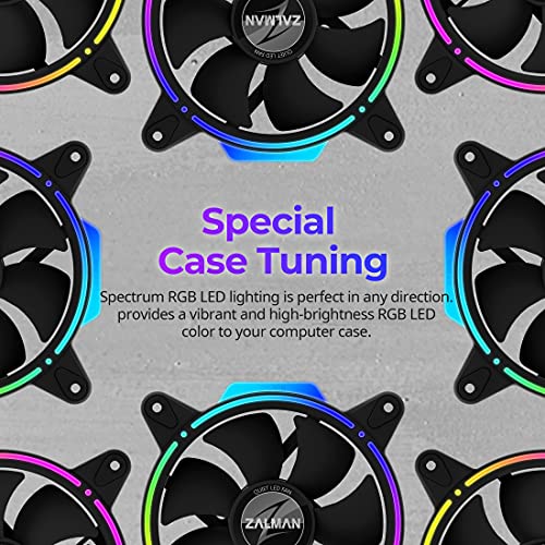 Zalman RFD120A 120mm aRGB Cooling PC Fan with Addressable RGB LED