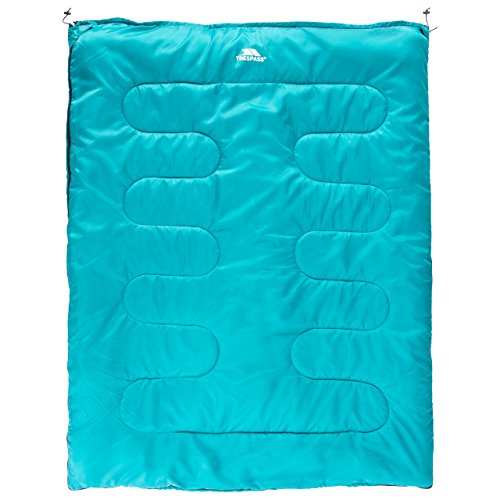 [- Trespass Catnap 3-Season 2-Person Sleeping Bag - 180 x 140 cm  -]