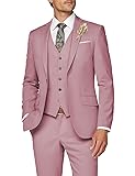 Wangyue Men Suit 3 Piece Suits for Men Wedding