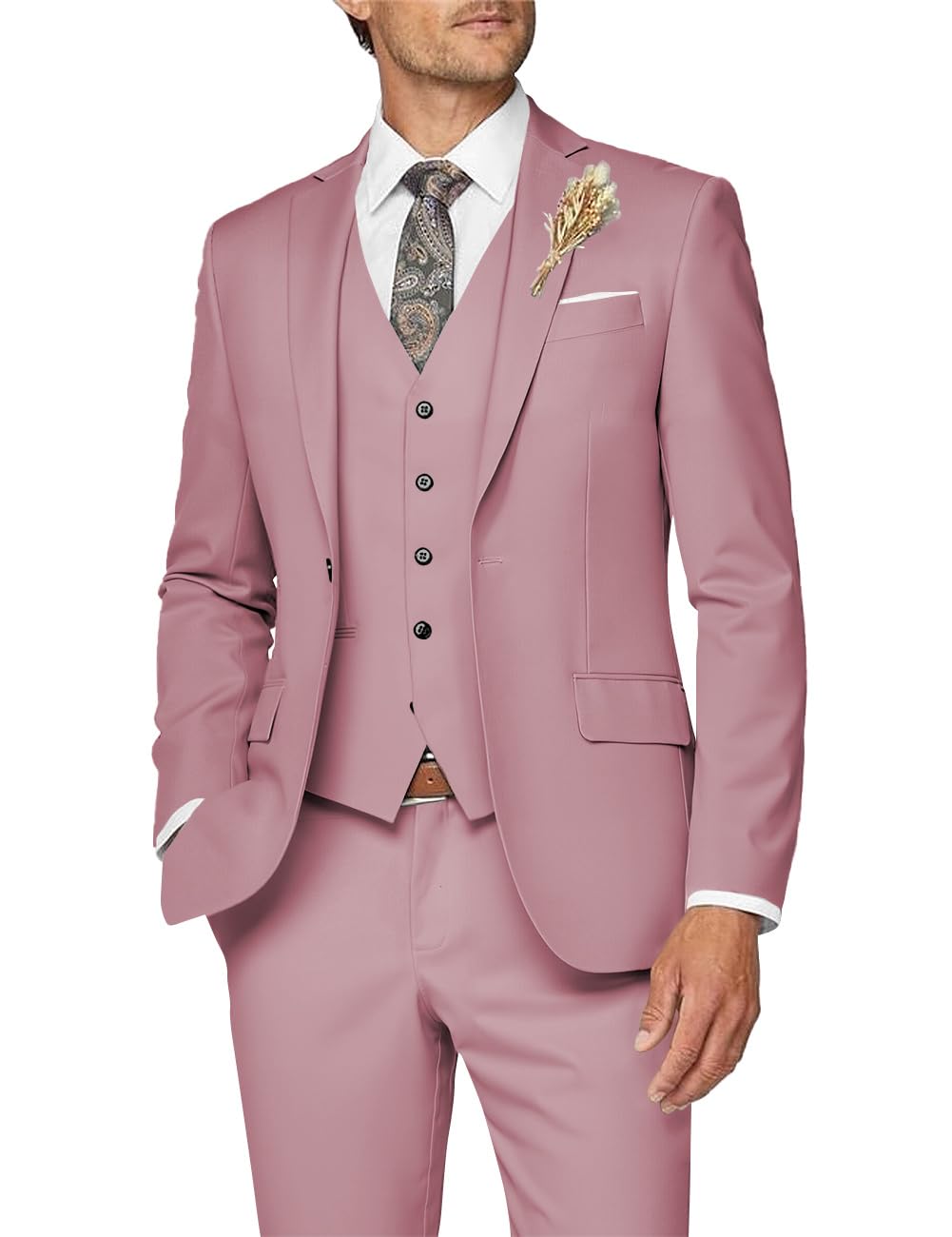 Wangyue Slim Fit Suit - Men's Wedding & Prom Suit