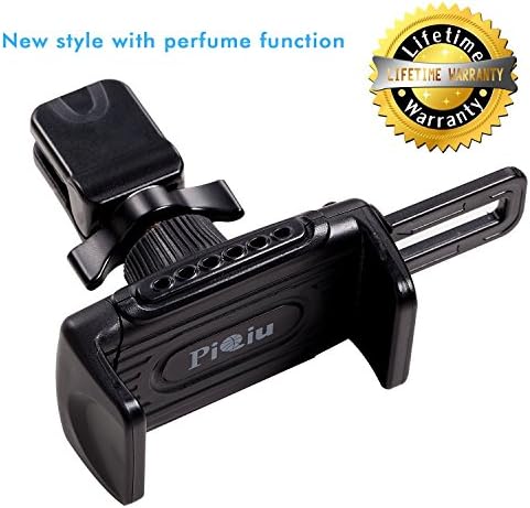 Car Mount, Piqiu Universal Air Vent Cell Phone Car Holder 360 Degree Rotation for iPhone, LG, HTC and GPS Holder(black)