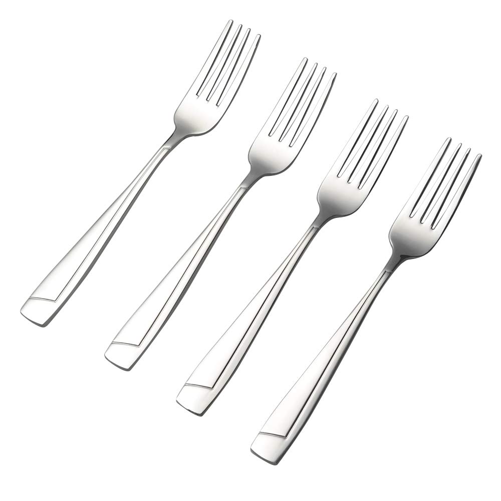 Sandmovie Stainless Steel Dinner Forks, 12 Pieces