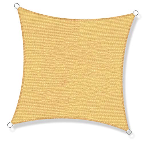 JYYnet Sonnensegel, Sonnensegel Sonnenschutz Sonnensegel Wasserdicht UV-Schutz Polyester Sonnensegel für Garten Balkon…