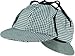 Sherlock Holmes Hat(color black/white)