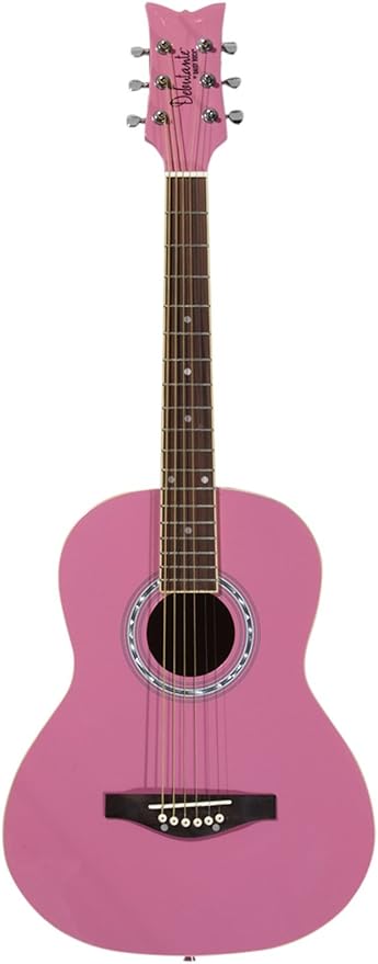 Daisy Rock Jr Acoustic Guitar - Amazon Com Daisy Rock Daisy Rock Guitars Debutante Junior Miss Acoustic Guitar Pack Pink Musical Instruments