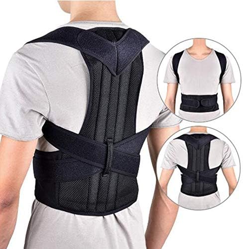 Sky God Back Posture Corrector, Help For Men or Women Back, Neck and Shoulder Pain Relief Adjustable Shoulder Spinal Support Clavicle Brace Back Correction Upper Back