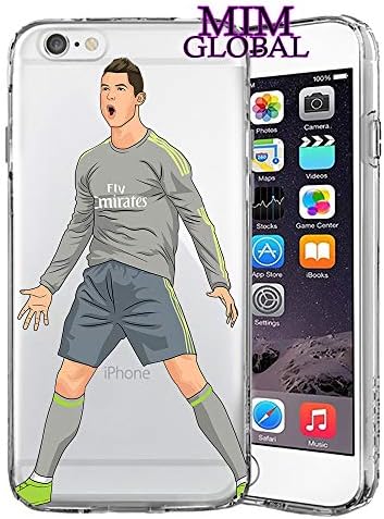 MIM Global Football Soccer Case Cover Compatible For All iPhone (iPhone 6/6s, Wooo)