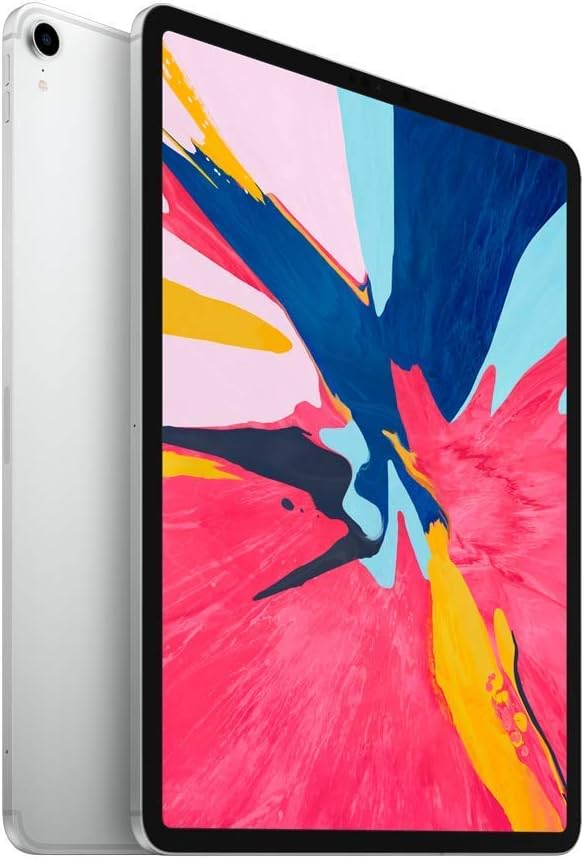 2018 Apple iPad Pro (12.9-inch, Wi-Fi + Cellular, 256GB) Silver (Renewed), 256GB Cellular - Image 3