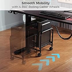 Eureka Ergonomic Computer Cart Height Adjustable