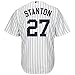 Giancarlo Stanton New York Yankees #27 Youth Cool Base Home Jersey (Youth X-Large 18/20)