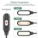 GLORIOUS-LITE 10 LED Book Light/Clip Light/Reading Light/Clip On Lamp/Music Stand Light/Portable Light Color Adjustable/USB and Battery Operated/Clip on Light for Bed,Travel, E-Reader,Desk,Computer