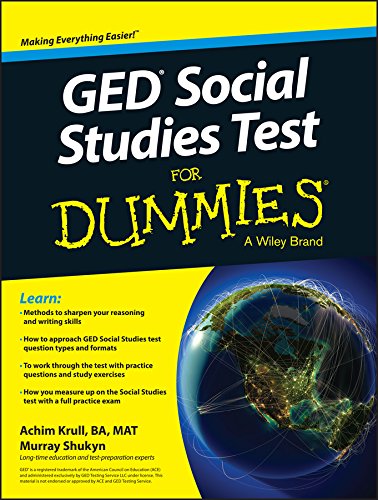 Download GED Social Studies For Dummies By Achim K Krull Murray 