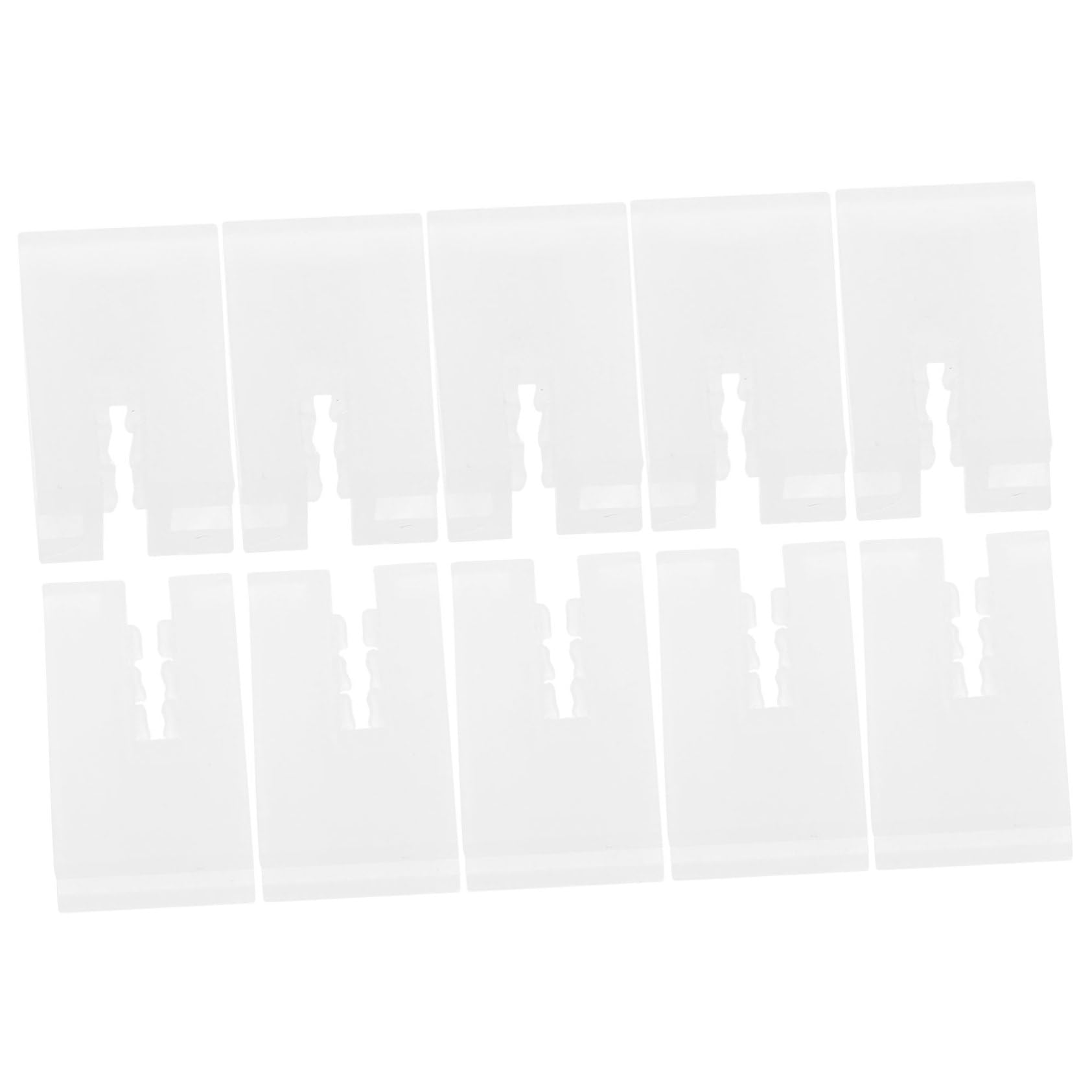 ULTECHNOVO 10pcs Radiator Protective Cover Protective Cover for Radiator Hook Radiator Bracket Accessories Reliable Radiator Bracket Sleeve Radiator Parts Plate White Insert Plastic