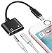 iPhone 7 Aux Adapter, WEIO 2018 NEW Lightning to 3.5mm Headphone Jack Audio Adapter with Lightning Aux Port Support Music Charge for iPhone 7 iPhone 8 Plus All Lightning Devices MFI Certified Aluminum