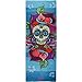 Printed Yoga Mat , Prana Yoga Mat , Bikram Yoga Mat - Incredibly Comfortable Yoga Mats for Men and Women - Gorgeous Printed Designs – Sugar Skull Day of the Dead - Day of the Yoga - Soul Obsssion