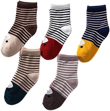 Baby Girl Socks Kids Knee High Socks – White Black Girls Dress Socks Uniform Socks