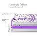 SmartLegend Case for iPhone 6S & iPhone 6, Girls Women Slim Anti-Slip Clear Soft TPU Bumper + Hard PC Back Shockproof Full-Body Protective Phone Cover for iPhone 6/6s- Purple Mandala