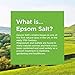 2 x 2.2lb (4.4lbs) Epsom Salt (unscented)