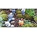 Kalolary 6Pcs/Set Cute Unhappy Cat Doll Statue DIY Mini Cartoon Figure Fairy Garden gnome Home Décor Accessorie, Baby Room Decoration Kids Gifts