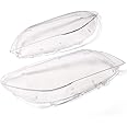 G-PLUS Clear Lens Headlight Headlamp Lense Cover, Compatible With BMW F01 F02 7 Series 740i 740Li 750i 750Li 760i 760Li 2009-2015, Replacement Left Right Side 1 Pair