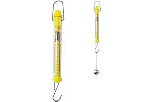 Spring Force Gauge – Newton Measurement Hook Dynamometer For Accurate Testing | 10N Portable Precision Meter For Education Us