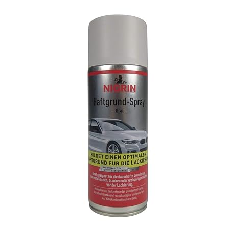 Nigrin 74115 Haftgrund-Spray , Grau, 400 ml