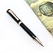 Creoly Black Marble and Rose Gold Cute Ballpoint Pen Gift Set For Women - Refillable Aesthetic Pen Set with Black Ink, By Elmina
