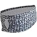 TrailHeads Women's Print Ponytail Headband – 12 prints - Made in USA - frost garden