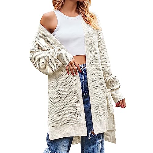 ADJHDFH Girls Sweater Bell Sleeve Sweater For Women