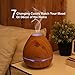 Oil Diffuser Essential Oils, Paxamo 300ml Natural Oil Diffusing Ultrasonic Aroma Diffuser Air Humidifier for Home, Office, Spa, Gym