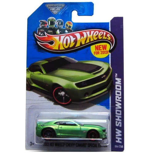 Hot Wheels HW Showroom 2013 Hot Wheels Chevy Camaro Special Edition 194/250, Green