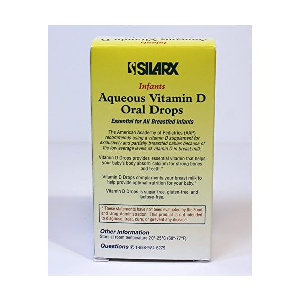 Infants Aqueous Vitamin D Oral Drops 400IU/ml 2Pak (2 x