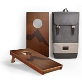 Elakai National Parks Series Premium Travel Cornhole Boards with Carry Case Backpack 1x2