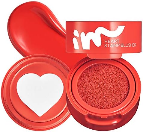 heart stamp blusher