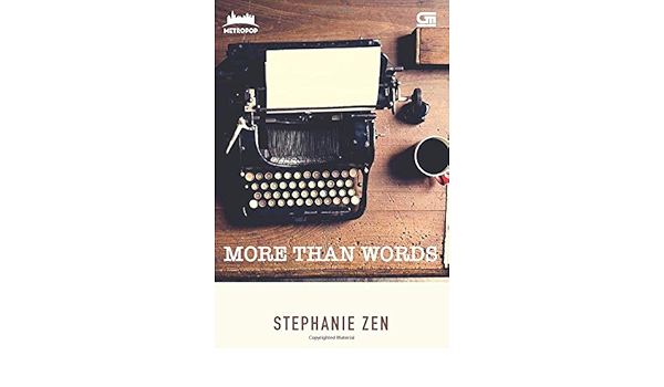 More Than Words Indonesian Edition Zen Stephanie 9786020313559 Amazon Com Books