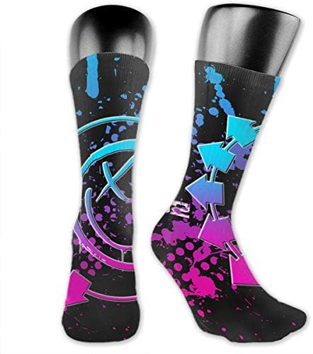 Yhj Over The Calf Tube Ankle Socks Knee Length Blink-182 Sock Sport Legs/Boots Knee High Mid-Calf