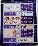 Paperback Accounting Primer Special Edition for Indiana University Book