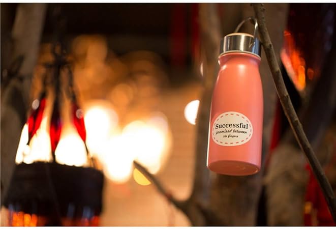 BWBWD Thermoskanne 300ml Milchflasche Form Thermosbecher tragbare Nicht