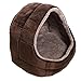 Milliard Premium Comfort Plush Cat Cave and Pet Bed - Small Size for Small Pets