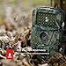 【Upgraded】Victure Trail Camera 1080P 12MP Wildlife Camera Motion Activated Night Vision 20m with 2.4