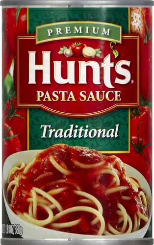 HUNT’S TRADITIONAL PASTA SAUCE, 24 OZ. CAN