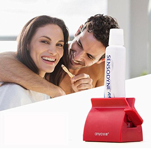 image for Weite Toothpaste Squeezer, Creative Hand Free Dispenser, Rolling Tube 